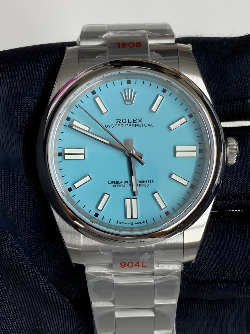 Rolex Oyster Perpetual-"Tiffany Blue"