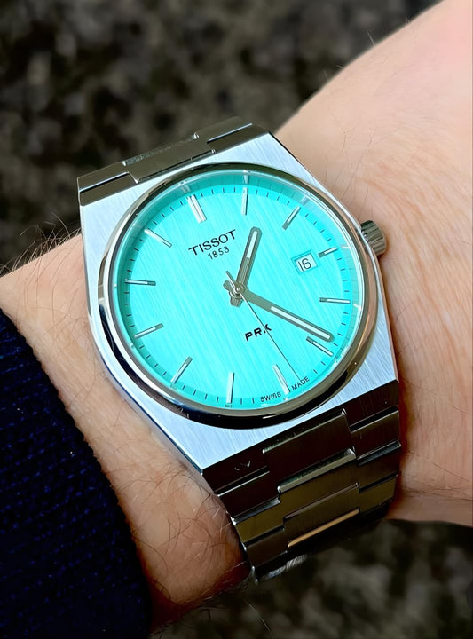 Tissot PRX Mint Green Dial Watch