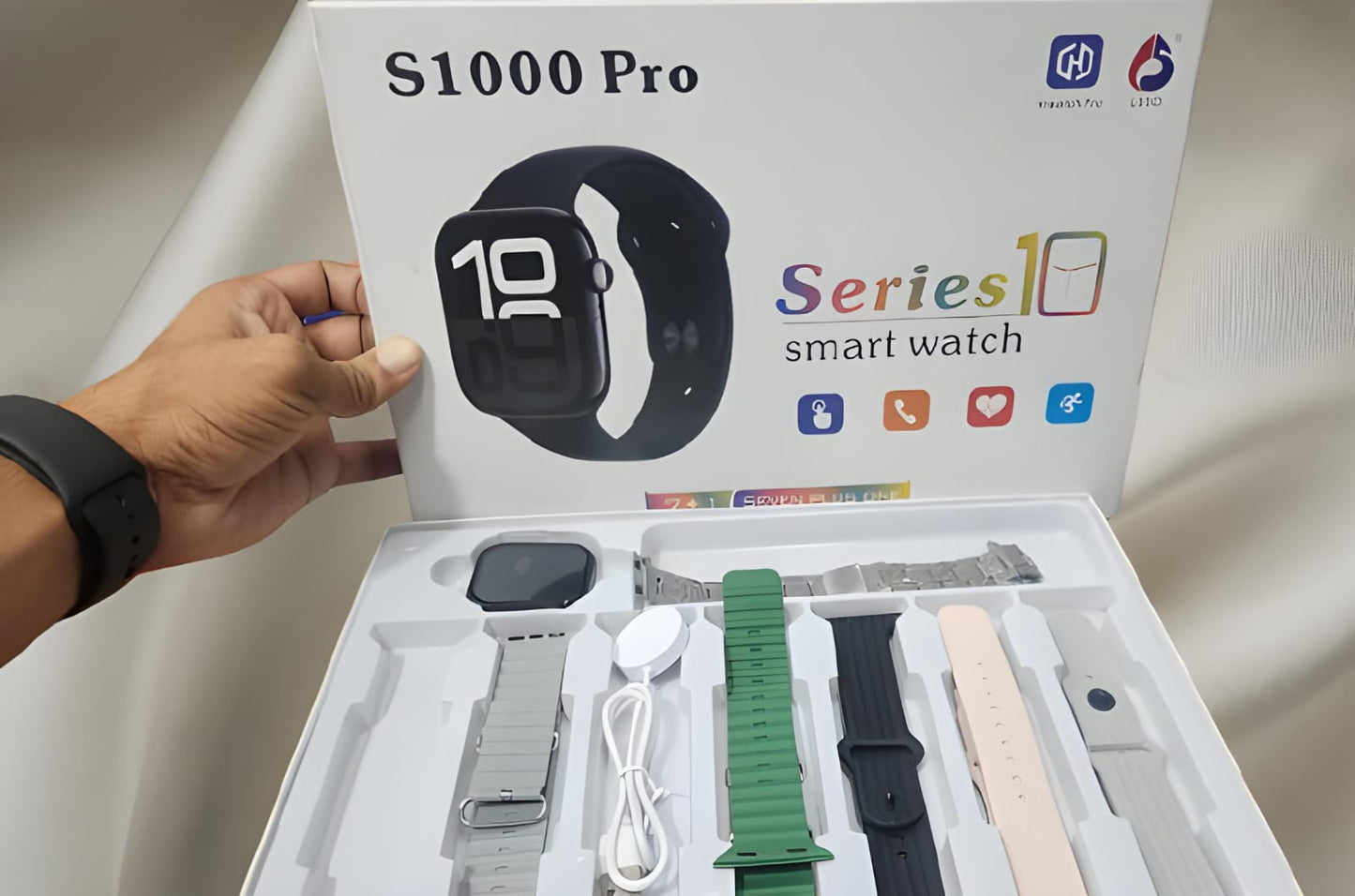 7 In 1 S1000 Pro Series 10 Reloj Intelligente Smartwatch